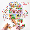 CzuCzu Czas na Święta Puzzle 44 el. + Obrazki Kolorowanki 4+ Zestaw