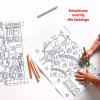 CzuCzu Czas na Święta Puzzle 44 el. + Obrazki Kolorowanki 4+ Zestaw