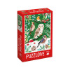 Czuczu Puzzle Zimowy Czas Puzzlove 150 elementów Ptaki Zimowy Las