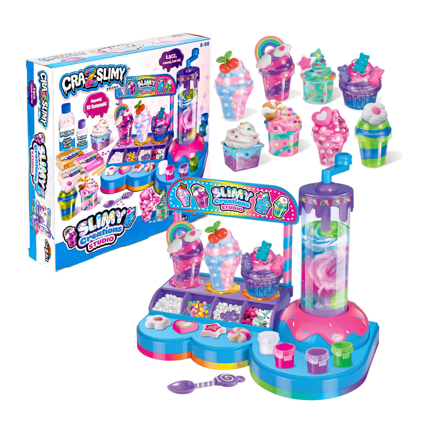 Studio Slime Fabryka Koktajli CA60170 – zestaw kreatywny do slime
