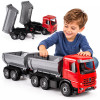 Lena wywrotka Mercedes Actros z przyczepą Worxx 73 cm dł. ruchome elementy