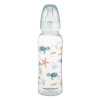 Canpol babies LOVE&SEA – butelka wąska 250 ml ze smoczkiem silikonowym