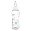 Butelka Canpol babies LOVE&SEA – wąska 250 ml ze smoczkiem silikonowym
