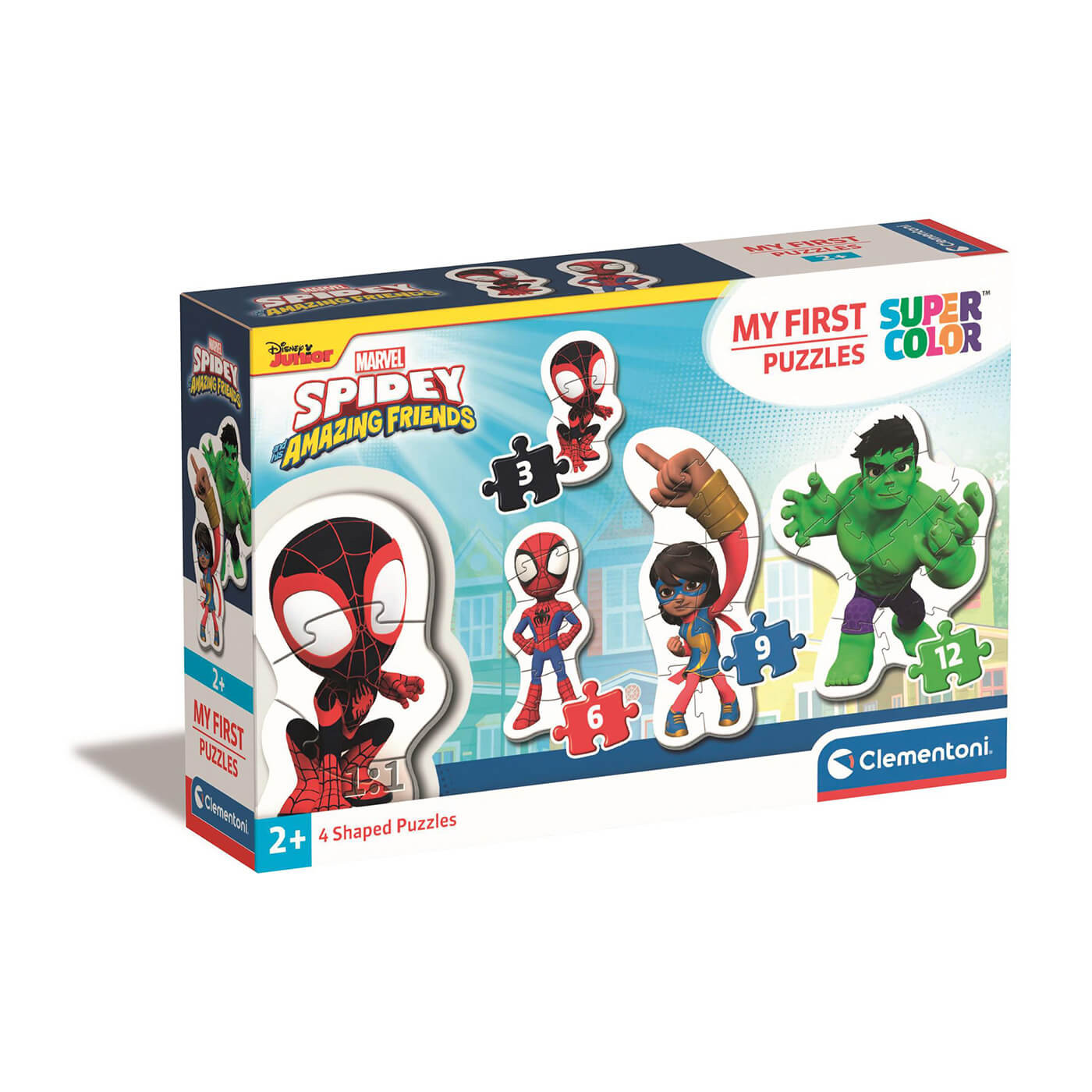 Puzzle Spidey Clementoni 20836 – 4w1, 30 el., 2+