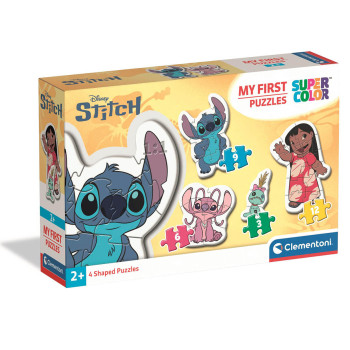 Clementoni Moje pierwsze puzzle Stitch 4w1 – 30 el. dla dzieci 2+