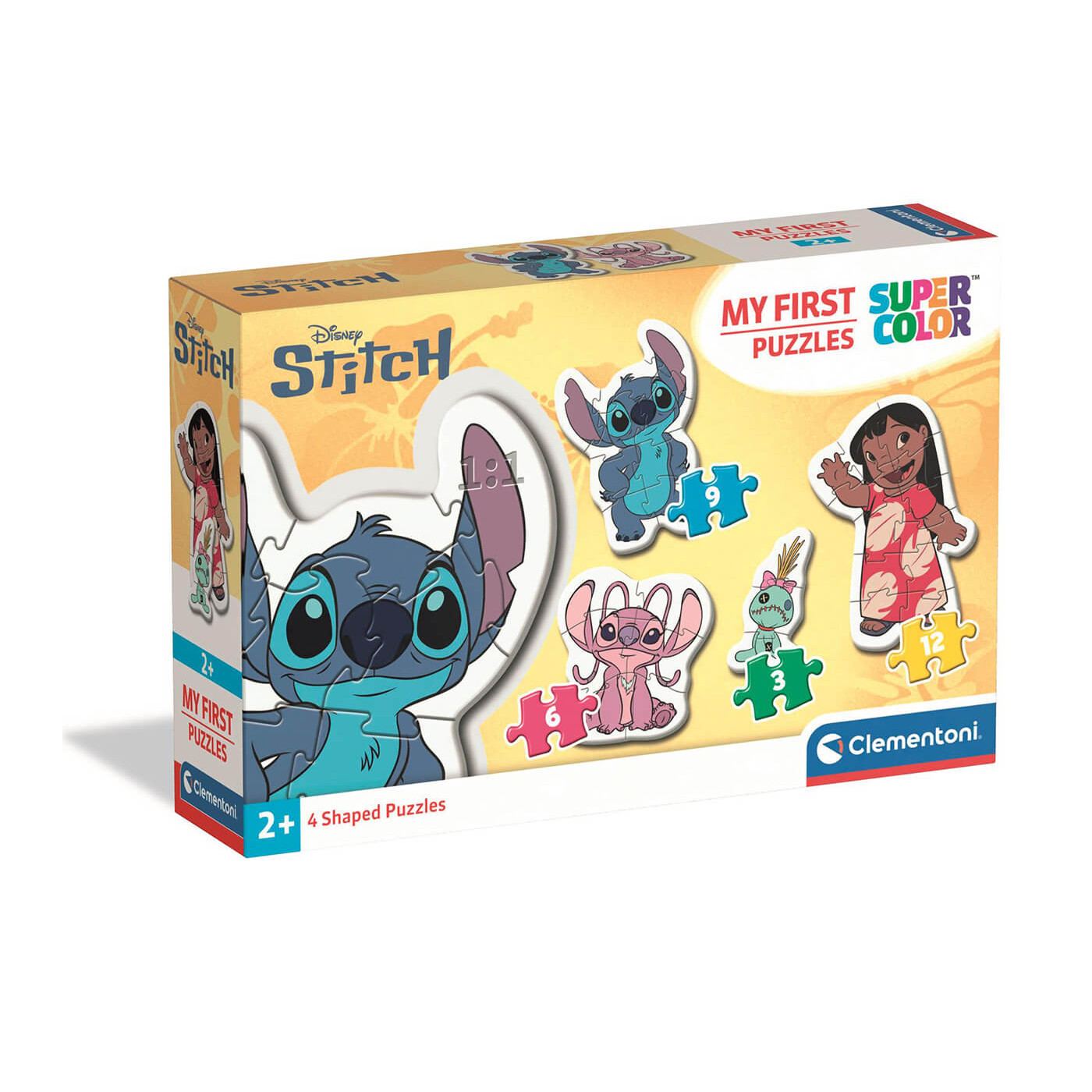 Clementoni Moje pierwsze puzzle Stitch 4w1 – 30 el. dla dzieci 2+