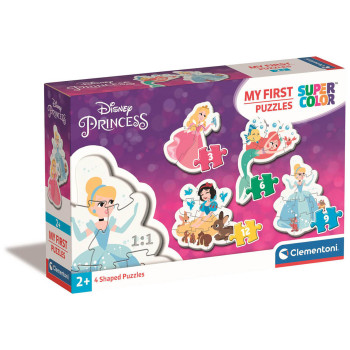 Clementoni Moje pierwsze puzzle Księżniczki Disney 4w1 – 30 el.
