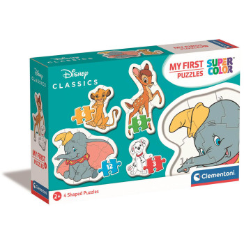 Clementoni Moje pierwsze puzzle Animal Friends 4w1 – 30 elementów