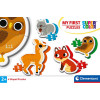 Clementoni Moje pierwsze puzzle Forest Animals – Zwierzęta leśne 4w1 – 14 el.