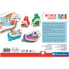 Clementoni Moje pierwsze puzzle Means of Transport – Pojazdy 4w1 – 14 el.