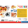 Clementoni Moje pierwsze puzzle Wild Animals – Dzikie zwierzęta 4w1 – 14 el.