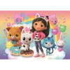 Clementoni Puzzle Koci Domek Gabi – Film – 2×20 el. dla dzieci 3+