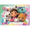Clementoni Puzzle Koci Domek Gabi – Film – 2×20 el. dla dzieci 3+
