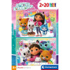 Clementoni Puzzle Koci Domek Gabi – Film – 2×20 el. dla dzieci 3+