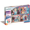 Clementoni Puzzle Kraina Lodu – 4w1 – 72 el. dla dzieci 3+