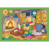 Clementoni Puzzle Kubuś Puchatek – 4w1 – 72 el. dla dzieci 3+