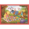 Clementoni Puzzle Kubuś Puchatek – 4w1 – 72 el. dla dzieci 3+