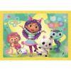 Clementoni Puzzle Koci Domek Gabi – 4w1 – 72 el. dla dzieci 3+