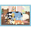 Clementoni Puzzle Bluey – 4w1 – 72 el. dla dzieci 3+
