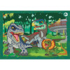 Clementoni Puzzle Dinozaury – 4w1 – 72 el. dla dzieci 3+