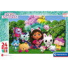 Puzzle 24 el. Maxi Super Color Domek Gabi Clementoni dla dzieci 3+