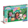 Puzzle 24 el. Maxi Super Color Domek Gabi Clementoni dla dzieci 3+