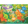 Puzzle 24 el. Maxi Super Color Dinozaury – Wesoła Oaza Clementoni dla dzieci 3+