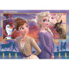 Puzzle 2×60 el. Super Color Kraina Lodu Clementoni dla dzieci 4+