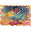 Puzzle 2×60 el. Super Color Stitch Clementoni dla dzieci 4+