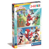 Puzzle 2×60 el. Super Color Spidey i superkumple Clementoni dla dzieci 4+