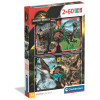 Puzzle 2×60 el. Super Color Jurassic World Clementoni dla dzieci 4+