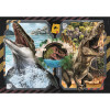 Puzzle 2×60 el. Super Color Jurassic World Clementoni dla dzieci 4+