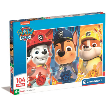 Puzzle 104 el. Super Psi Patrol Clementoni dla dzieci 6+