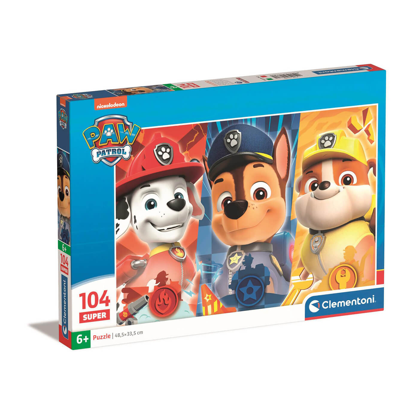 Puzzle 104 el. Super Psi Patrol Clementoni dla dzieci 6+