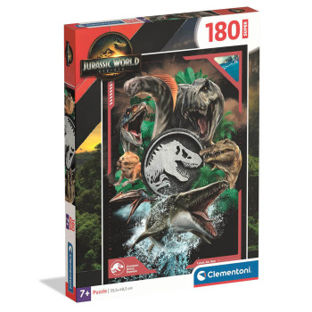 Puzzle 180 el. Super Jurassic World Clementoni dla dzieci 7+