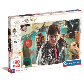 Puzzle 180 el. Super Color Harry Potter Clementoni 7+