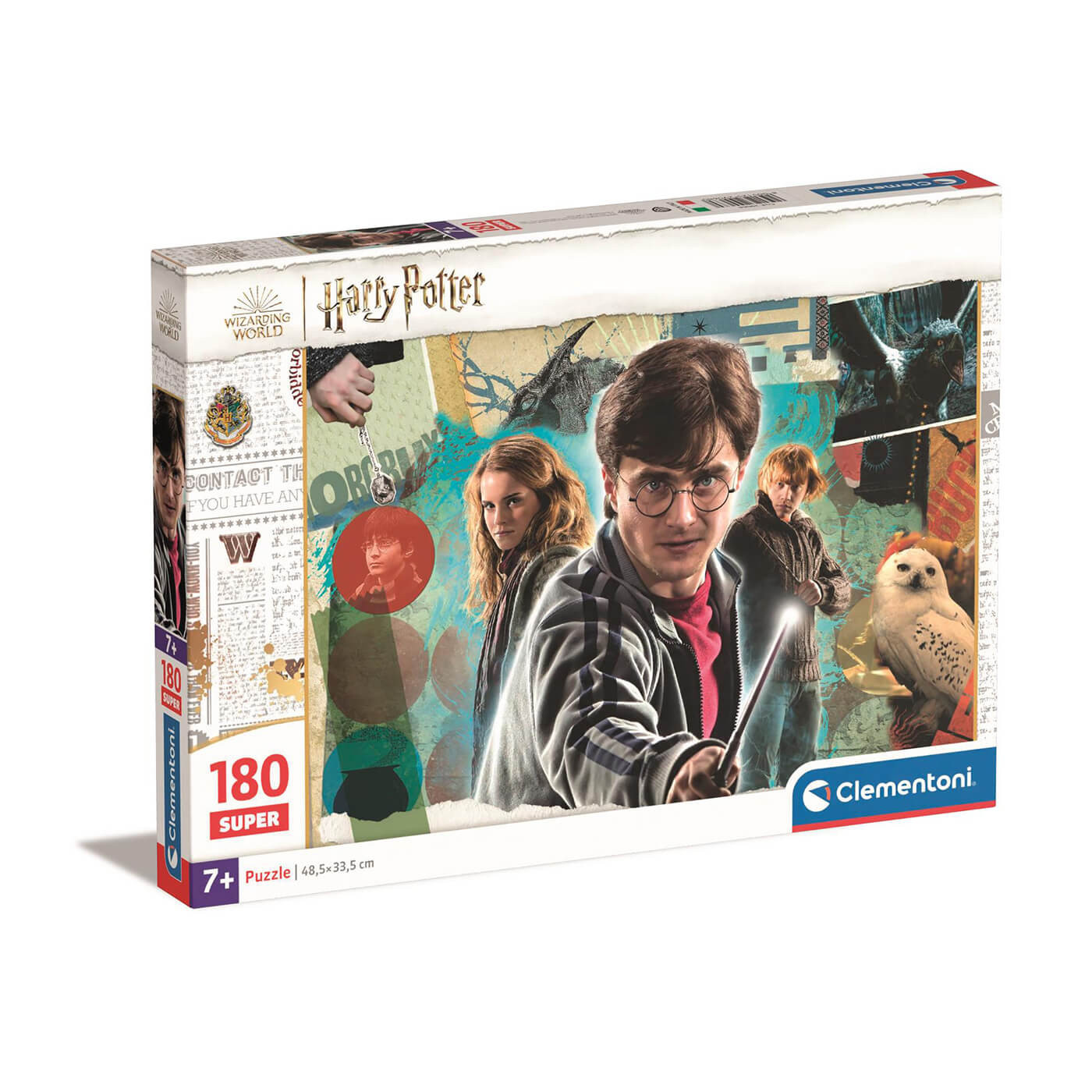 Puzzle 180 el. Super Color Harry Potter Clementoni 7+