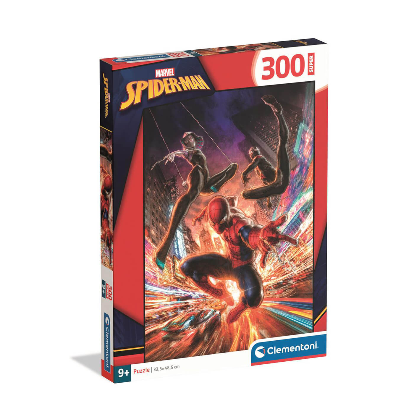 Puzzle 300 el. Super Color Spider-Man Clementoni 9+