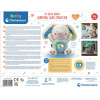Przytulanka z projektorem zorzy polarnej – króliczek Clementoni dla niemowląt 0m+