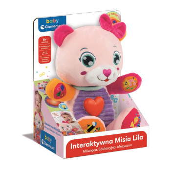 Interaktywna misia Lila Clementoni dla dzieci 6m+