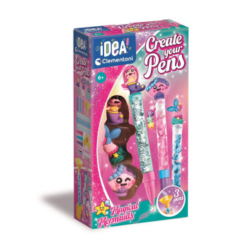 Mini fabryka długopisów Syrenki Clementoni dla dzieci 6+