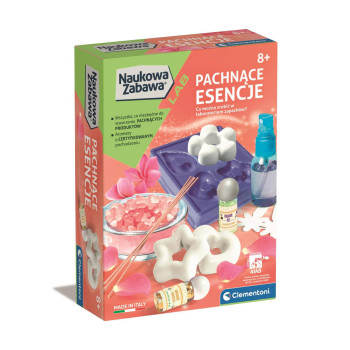 Pachnące esencje – zestaw do tworzenia perfum Clementoni dla dzieci 8+