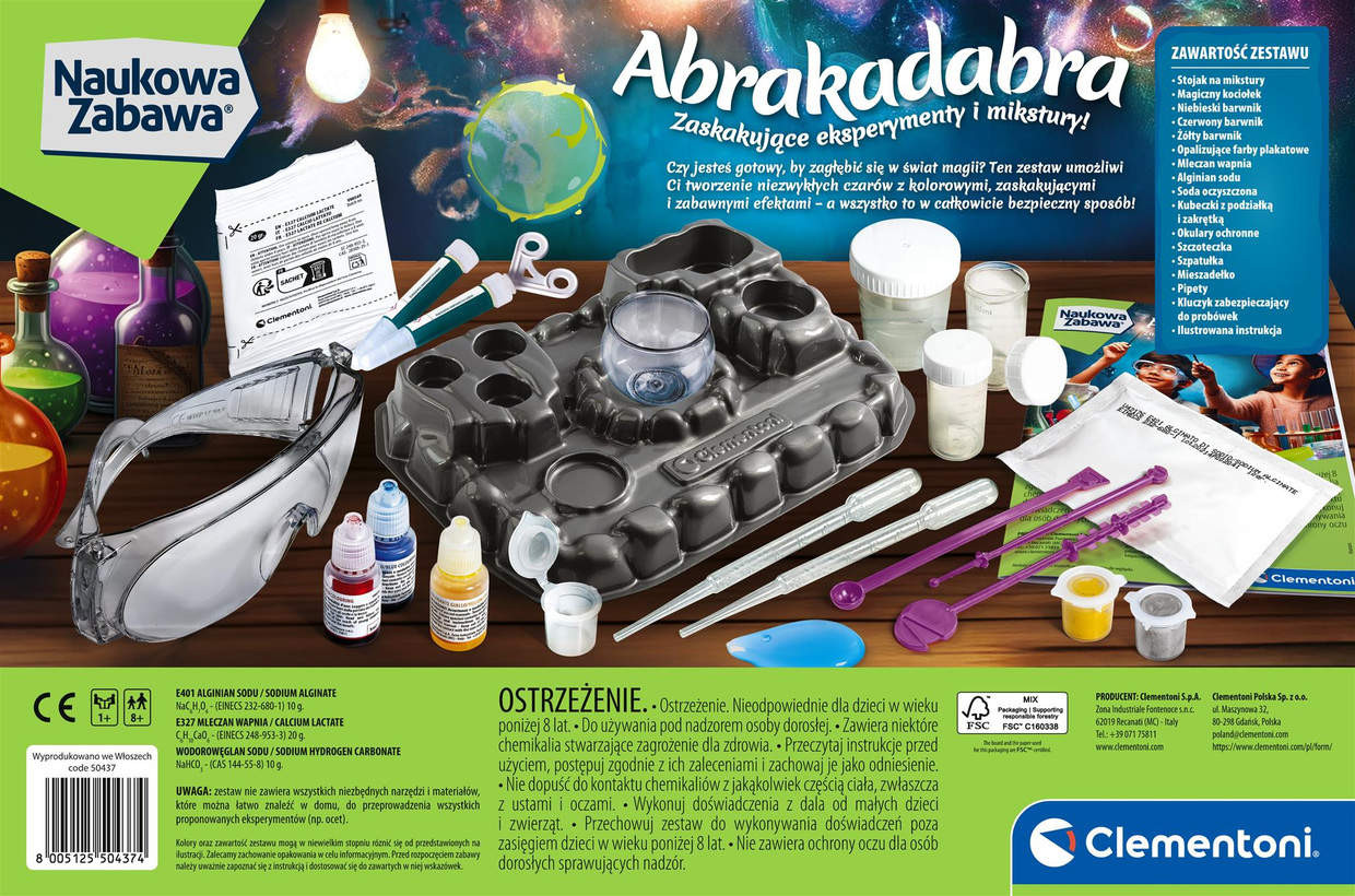 Labolatorium chemiczne zabawka