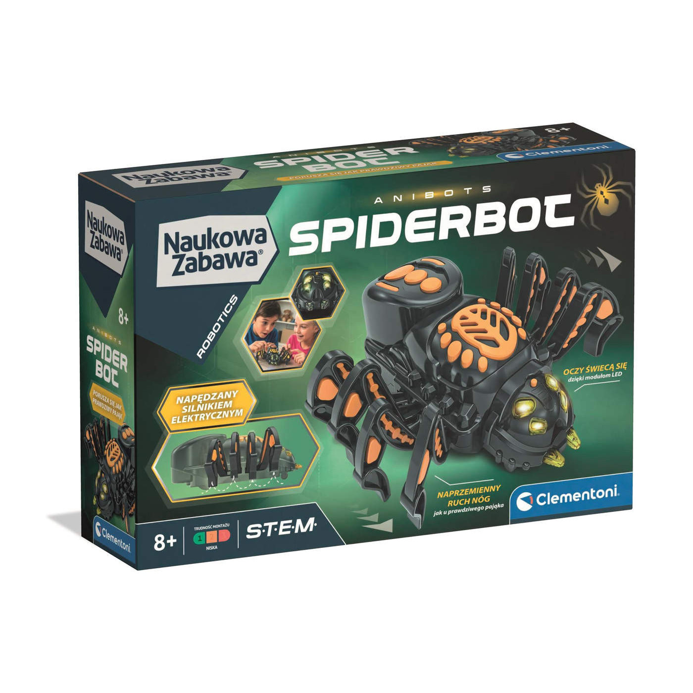 SpiderBot – robot pająk Clementoni dla dzieci 8+