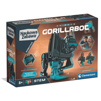 GorillaBot – robot goryl do złożenia Clementoni dla dzieci 8+