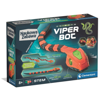 ViperBot – robot wąż do złożenia Clementoni dla dzieci 8+