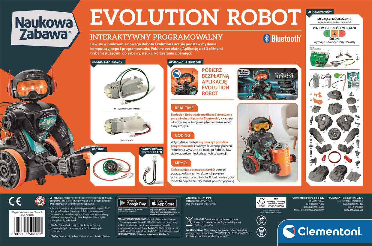Robot do programowania zabawka