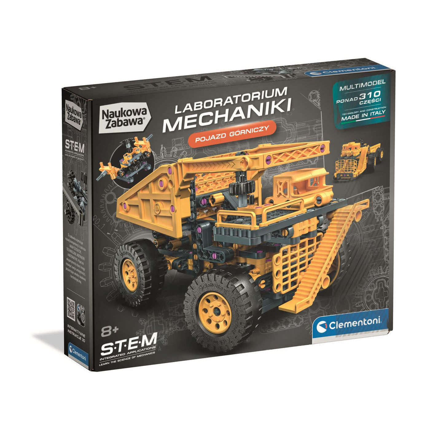 Laboratorium Mechaniki – pojazd górniczy Clementoni dla dzieci 8+