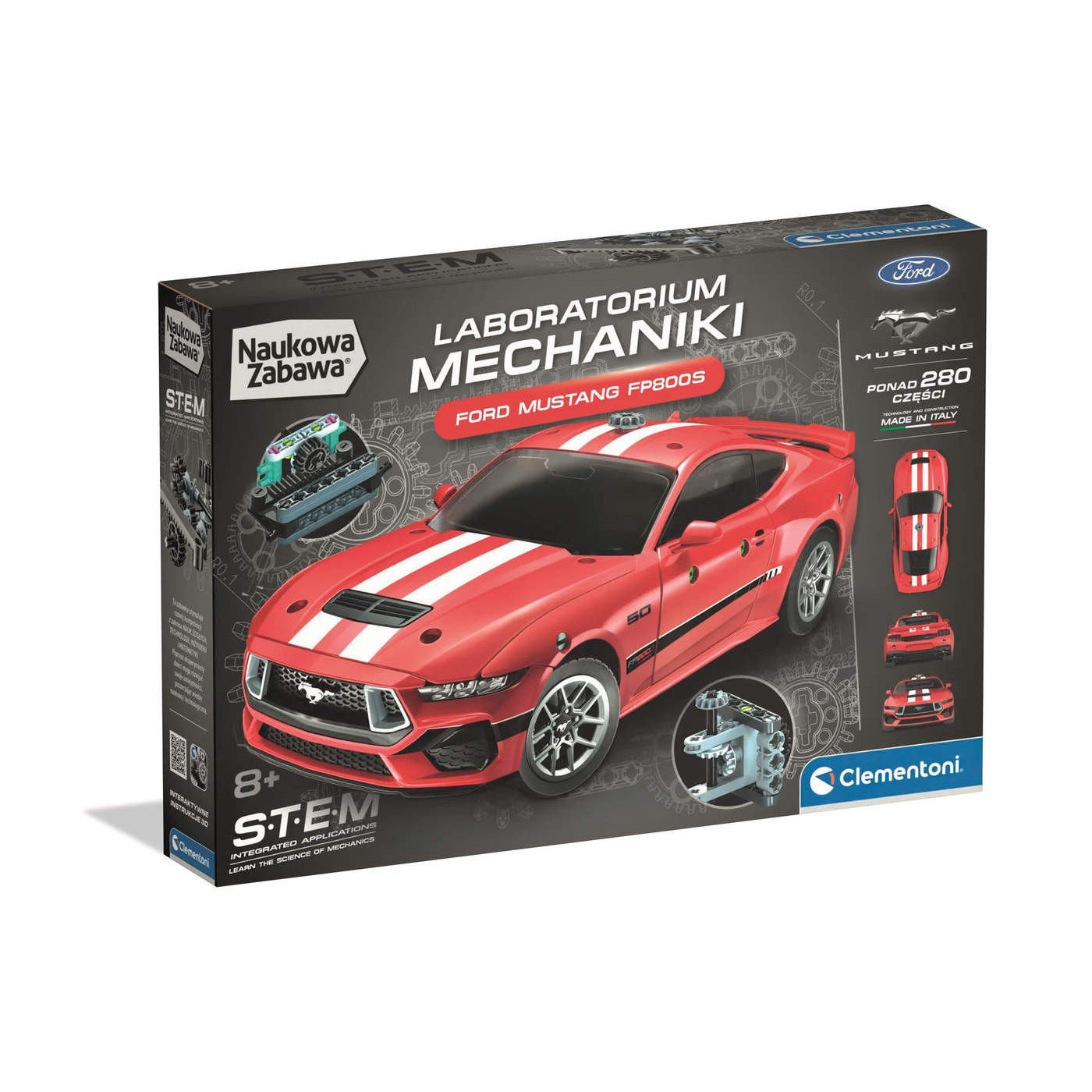 Laboratorium Mechaniki – Ford Mustang GT Clementoni dla dzieci 8+