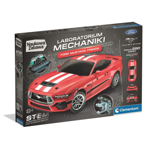 Laboratorium Mechaniki – Ford Mustang GT Clementoni dla dzieci 8+